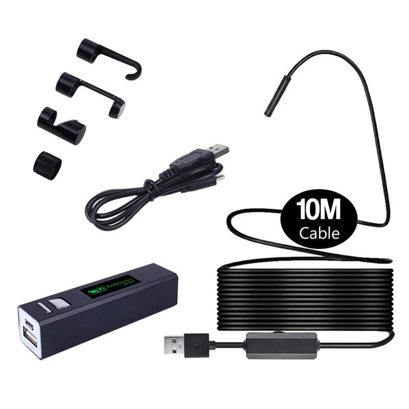 ZCF150 10 метров мягкая Проводная Водонепроницаемая камера wifi usb Беспроводная HD1200P