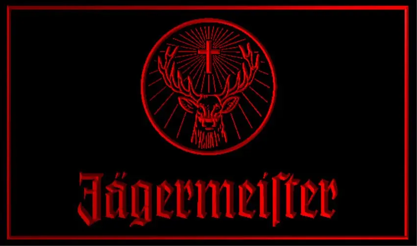 B-182 jagermeister пивной бар Пивной клуб 3d вывески светодиодный неоновый свет Знак Домашний Декор ремесла