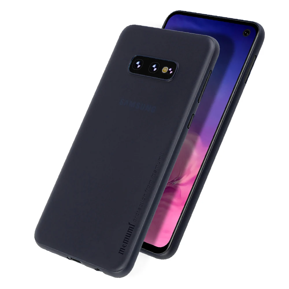 S10e Trans-Blue Чехол для samsung Galaxy S10e, ультратонкий 0,3 мм PP матовый чехол для samsung Galaxy S10e Тонкий чехол для телефона с защитой от отпечатков пальцев s10 e - Цвет: S10e Trans-Blue