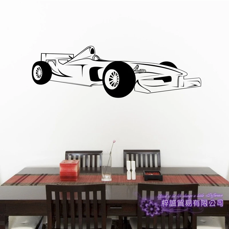 Автомобильная наклейка F1 на автомобиль Формула гоночных автомобилей постеры