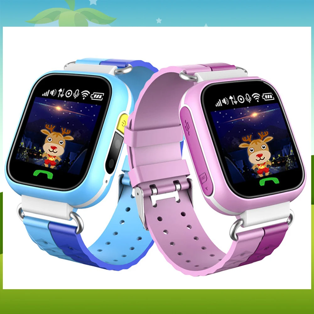 Детские gps smart watch remoto камеры в режиме реального времени позиционирования sos