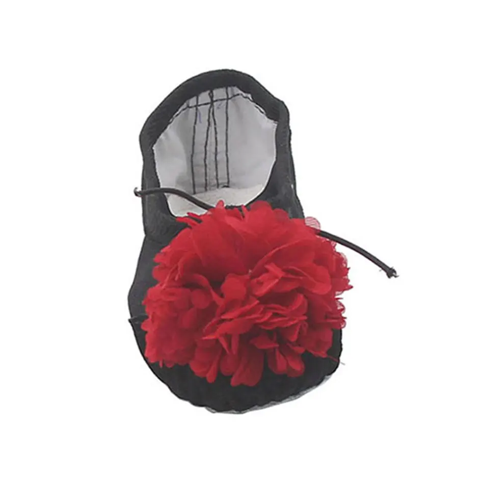 Детская балетная обувь MSMAX B105 на плоской подошве для занятий йогой танца живота