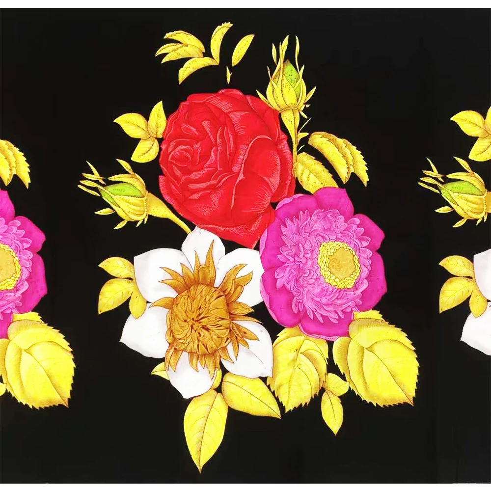 Африканская Java Воск Ткань для шитья платье Африка нигерийский Анкара цветочный