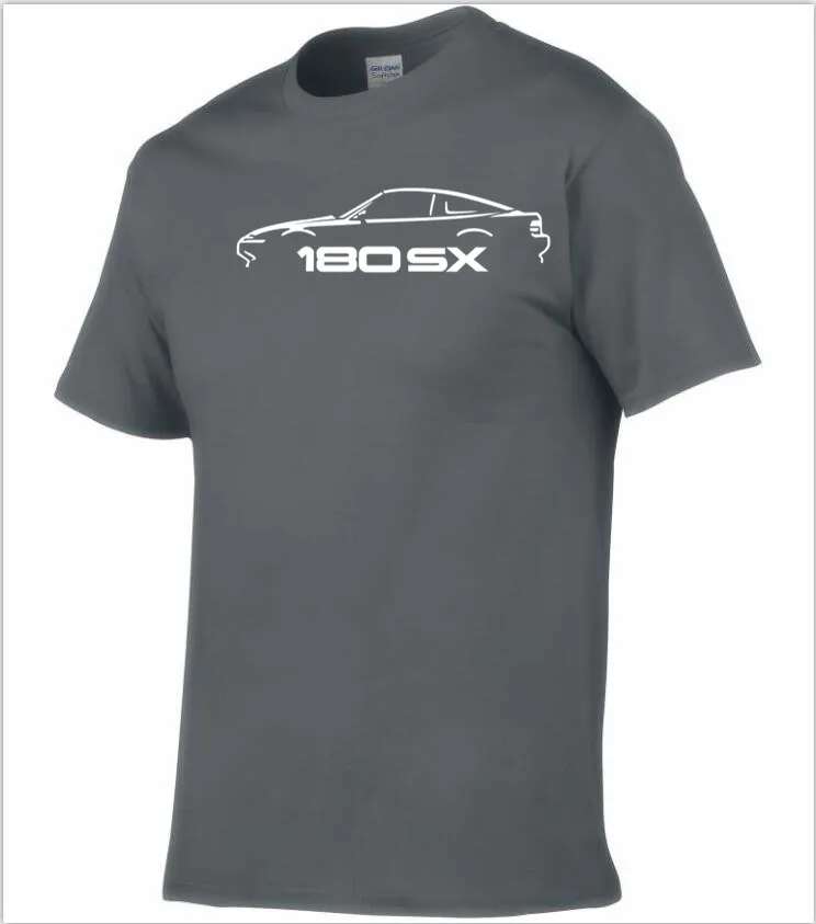 AUTOTEES футболка для японского NISSAN 180SX CAR ENTHUSISTS|Мужские футболки| |