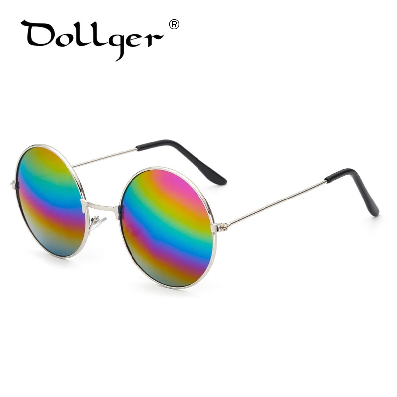 Круглые милые Солнцезащитные очки Dollger брендовые дизайнерские детские