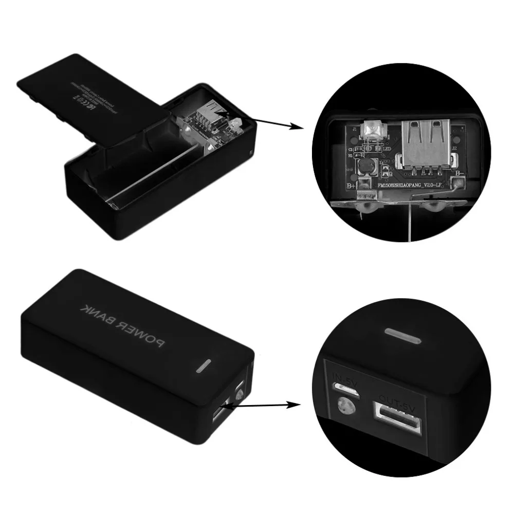 5600mAh Портативный внешний аккумулятор мобильный резервный USB Универсальное