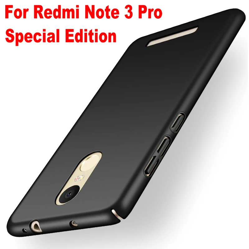 Чехол для Xiaomi Redmi Note 3 Pro Special Edition 360 тонкая жесткая матовая задняя крышка из