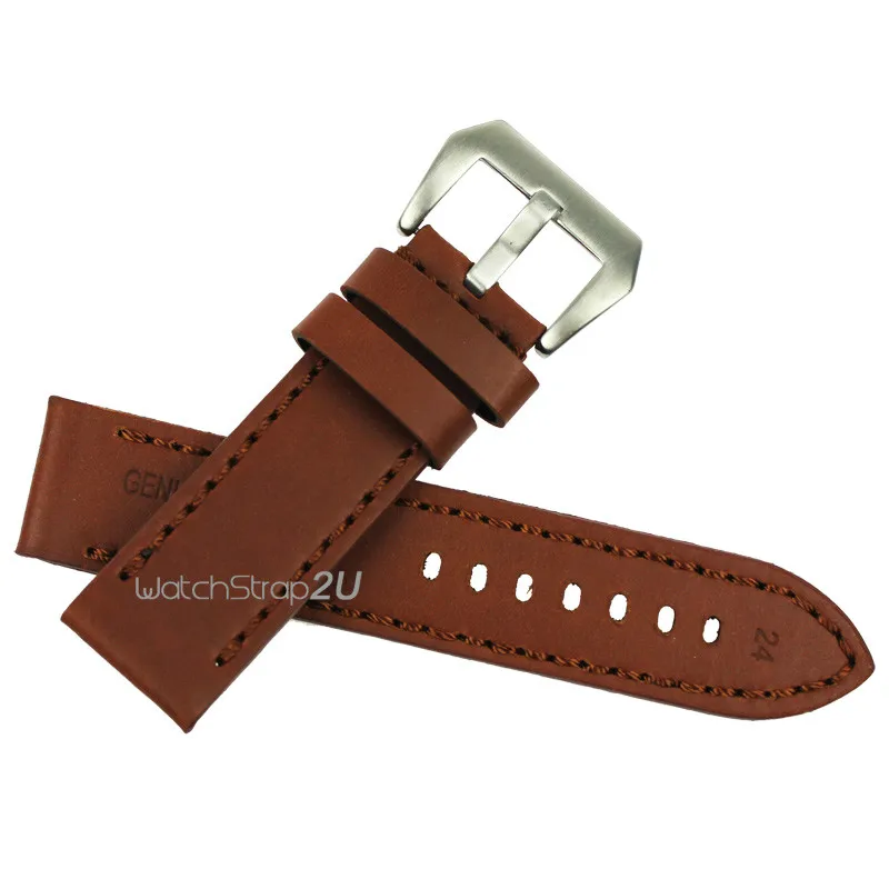 Широкий ремешок из натуральной кожи нержавеющая сталь Пряжка 22 мм 24 26 зеленый