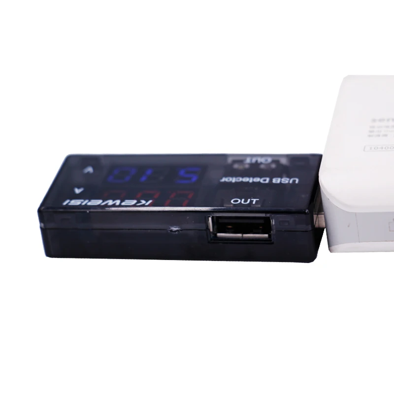 USB измеритель напряжения тока Амперметр детектор двухрядный показывает Новое