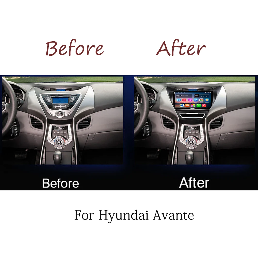 Panlelo Android 7,1 навигация для hyundai Avante IX25 IX45 Verna Tucson Mistra Elantra стерео зеркало Llink сенсорный экран