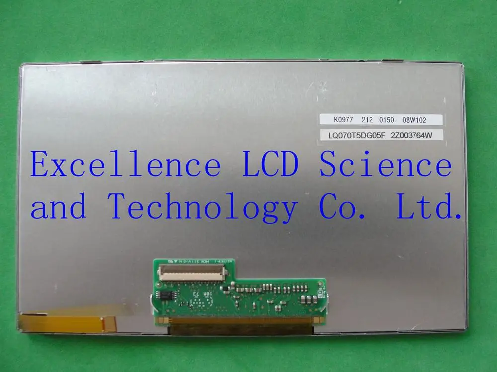 LQ070T5DG05F LQ070T5DG05E LQ070T5DG05 Новый оригинальный Автомобильный Навигатор Дисплей 7