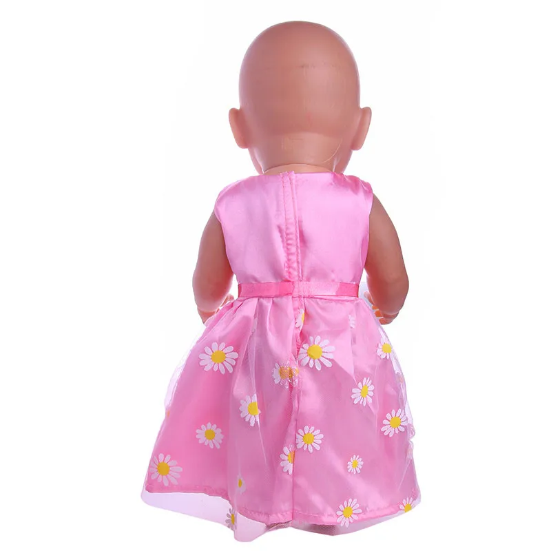 ZXZ кукла аксессуары Спортивные розовое платье одежда подходит 43 см BABY born Zapf дети