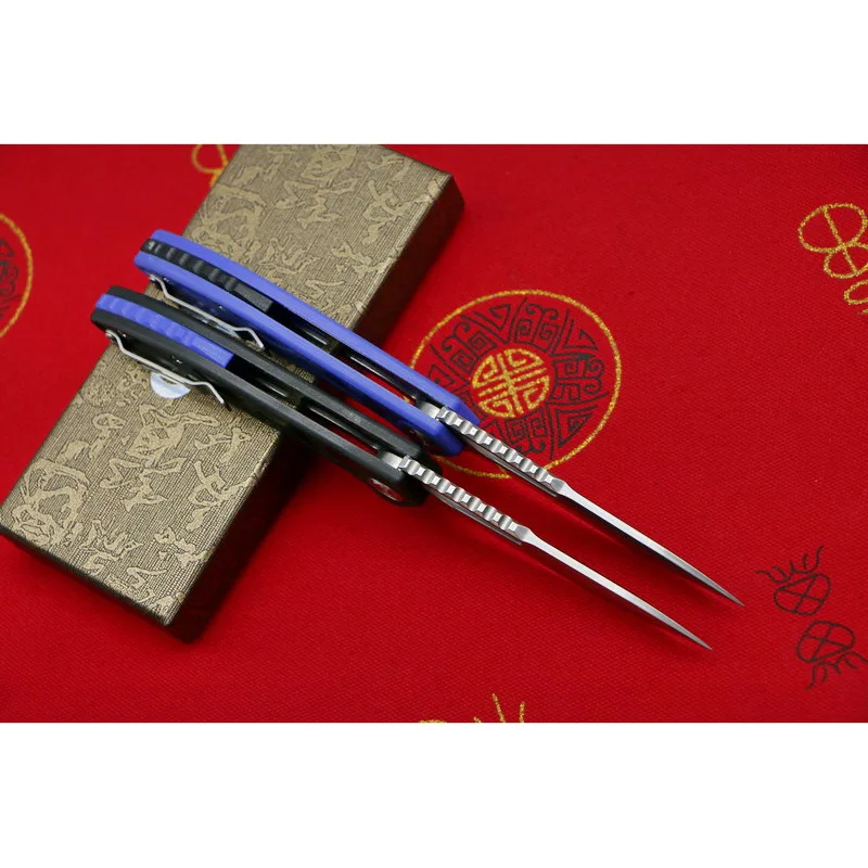 Складной нож CH CH3509-G10 Flipper с лезвием из D2 стали, ручкой из G10 материала, шарикоподшипником, утилитарным предназначением для активного отдыха на природе и тактических задач на каждый день.