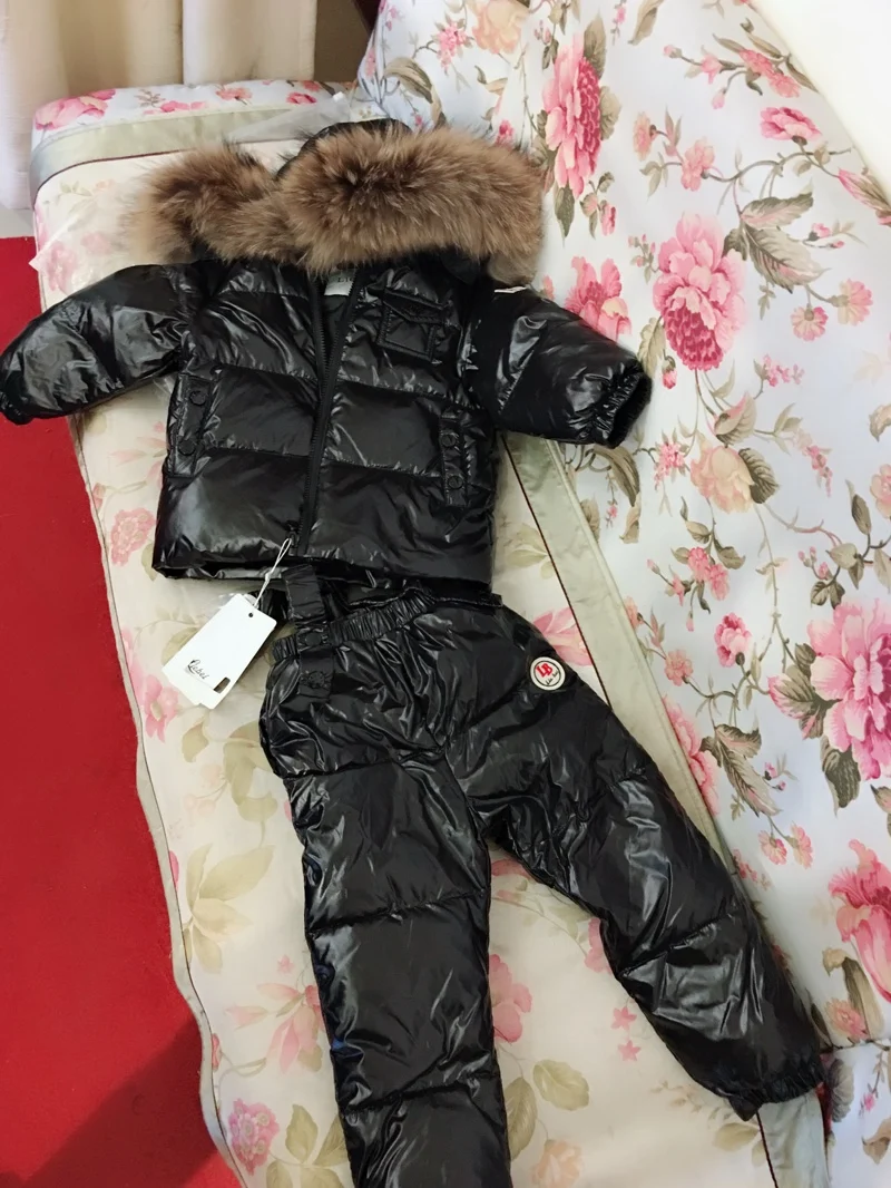 Pure color Children's high-end thermal down jackets | Детская одежда и обувь