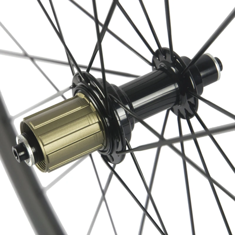 Полностью Углеродные колеса 38 мм шоссейные велосипедные клинчер высокое TG 700C