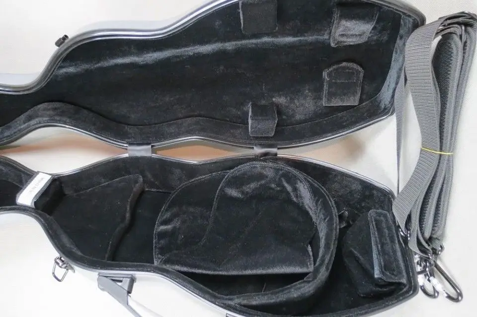 1 шт. сильная редкая модель серый жесткий чехол из стекловолокна 4/4 для скрипки|glass