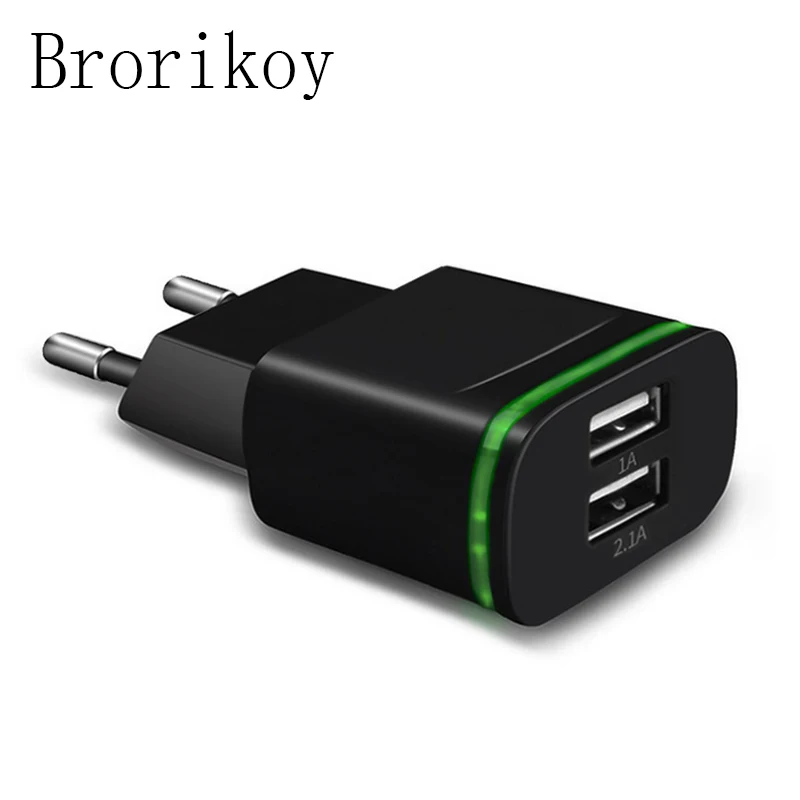 Универсальное USB Сетевое зарядное Зарядное устройство для iPhone samsung S 6/7/8 Plus мобильного телефона Зарядное устройство s устройства микро Тип-C Кабель-адаптер быстрой зарядки