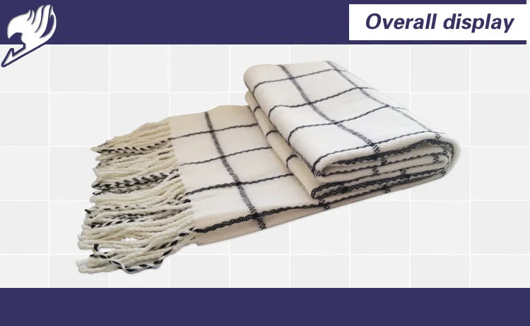 Шарф 2017 Athemis FAIRY TAIL Natsu Dragneel примерно 160 см длиной из двойной ткани высокого качества без выпадения нитей.