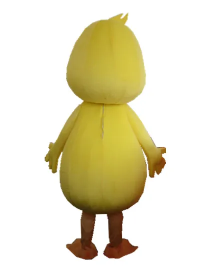 Распродажа высокое качество большой талисман желтой утки резиновый костюм для