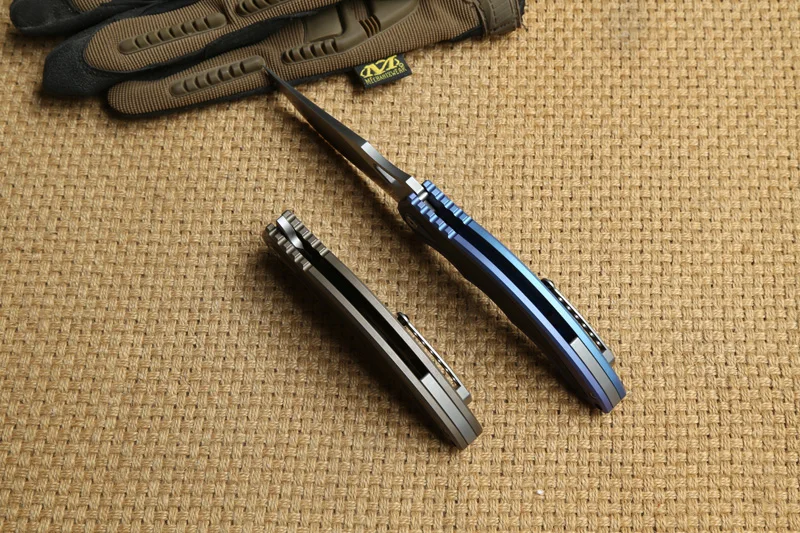 Складной нож с шариковым подшипником DICORIA YI CLAW M390 титановая ручка карманные ножи