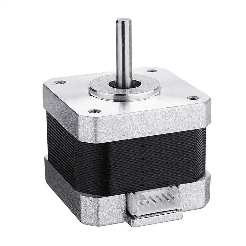

Nema 17 Stepper Motor Bipolar 4 Leads 34Mm 12V 1.5 A 26Ncm(36.8Oz.In) 3D Printer Motor 42Shd0001