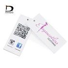 Бирка для одежды на заказ, 1000 гкв. М, картонная бирка для одежды, подвесная бирка для наращивания волос, бирки шт.лот