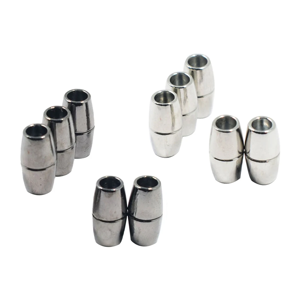 

10pcs Multicolor Magnetic Clasp Converter Connector Internal Dia DIY Jewelry