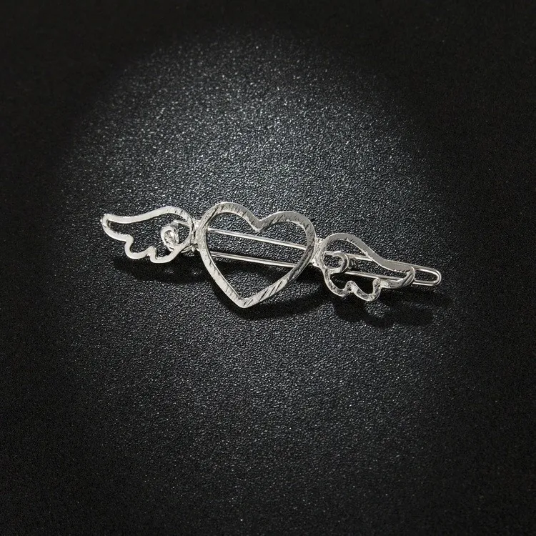 Женская заколка с золотыми крыльями Love Cupid Wings корейская мода оптовая продажа