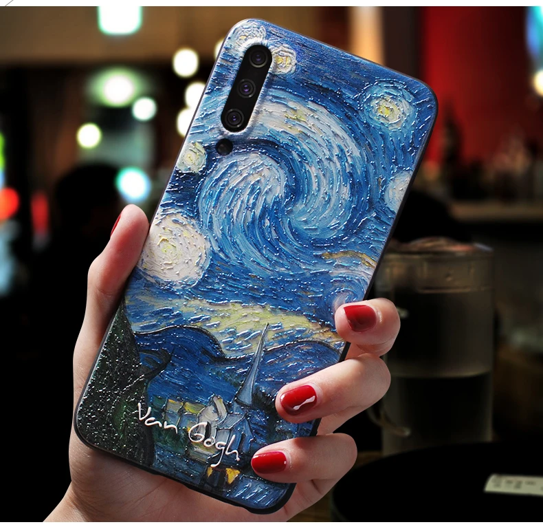 Художественный чехол для телефона Xiaomi Redmi Note 7 8 Pro Чехол для Redmi 7 7a 6a K20 Pro Чехол для Xiaomi Mi 9 se mi9 mi 9se mi 9t Pro Чехол
