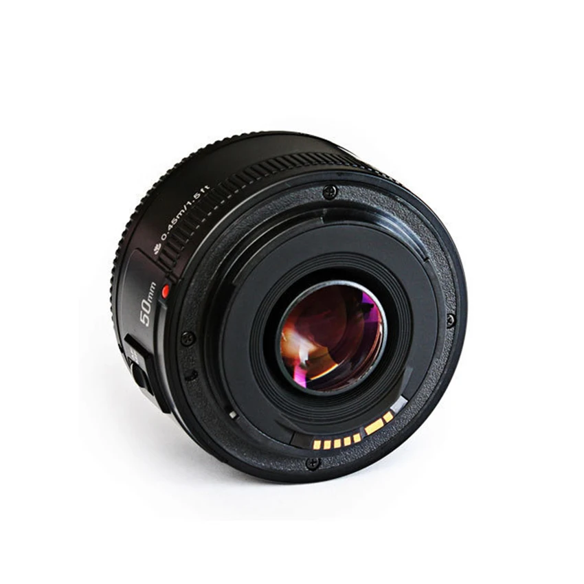 50 мм YN50MM F1.8 Большая диафрагма Автофокус Объектив EF AF/MF для Canon EOS 600D 550D 70D 700D 750D 1100D