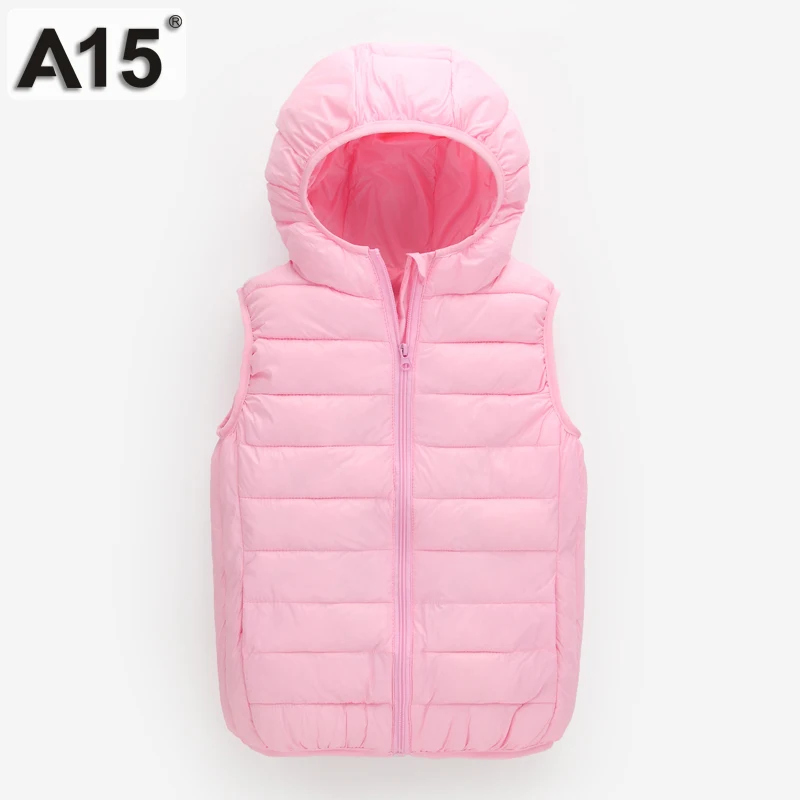 A15/детские куртки жилеты легкая куртка пуховик для мальчиков пальто девочек