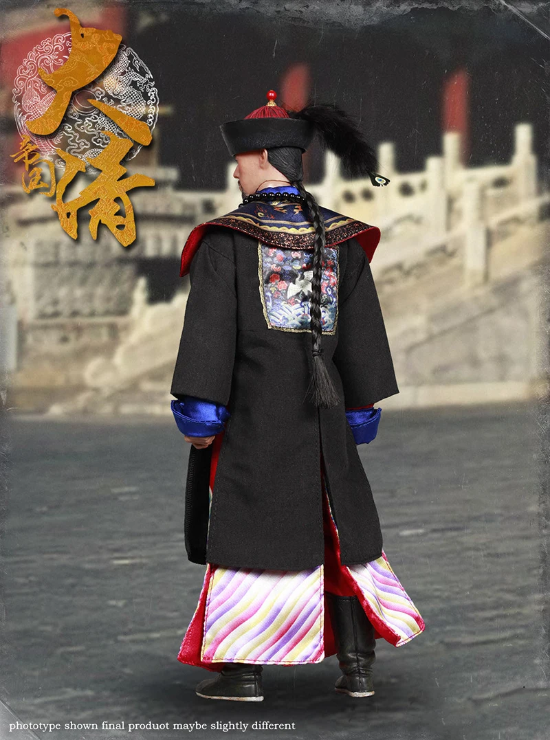

Collectible Full Set Figure NO.10003 Qing Dynasty Ancient Official Male Action Figure 1/6 Scale Figure Model Toys for Gift
