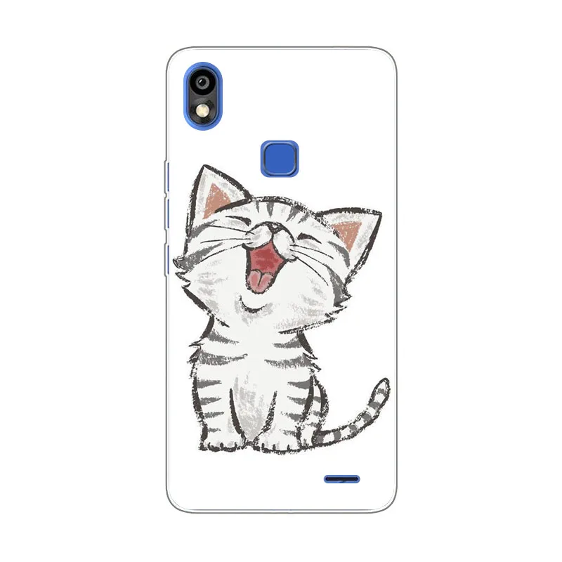 Infinix Smart 2 HD X609 Case Silicon panda cartoon Painting Soft TPU Back Cover for protect Phone cases |