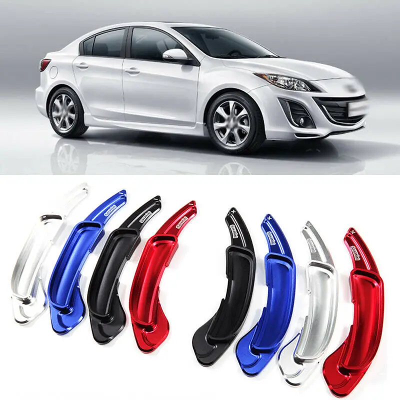 

Savanini Alloy Add-On Steering Wheel DSG Paddle Shifters Extension For Mazda 3 2011-2016