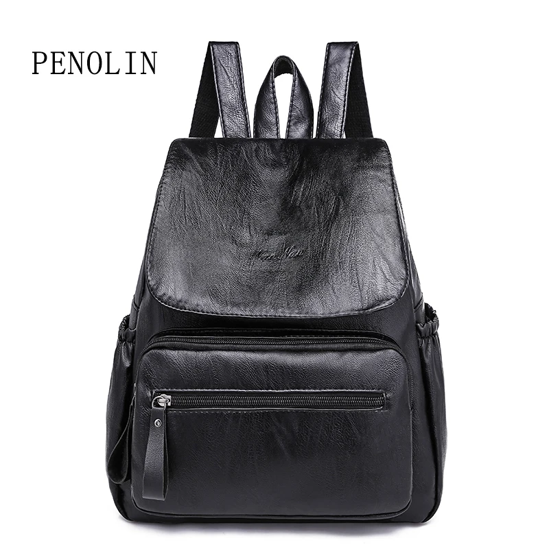 2019 женские рюкзаки из искусственной кожи винтажная сумка на плечо для девочек