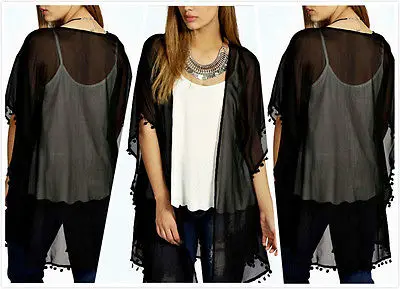 Сексуальная Женская одежда оверсайз прозрачная пляжная кружевные топы