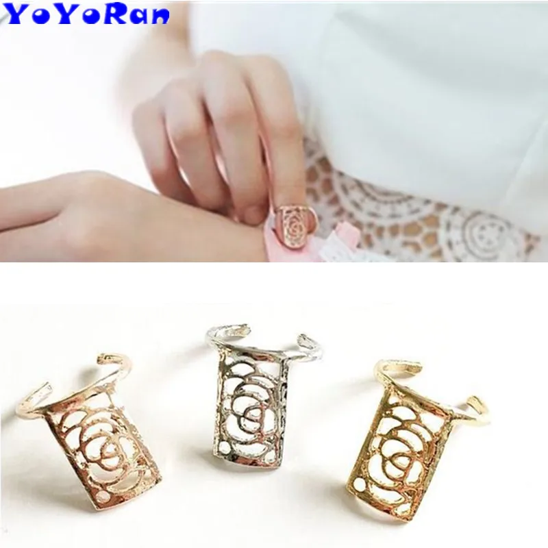 Кольцо женское ажурное перстень с розовым цветком металлическое золотистое