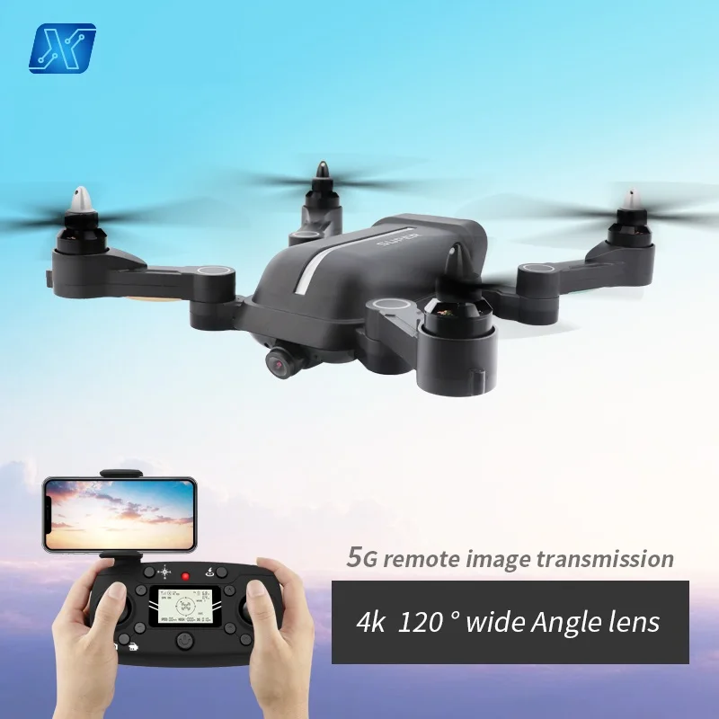 Дрон с GPS 4 к 1080 P 720 5 г Wi Fi HD Camera120 градусов широкий формат Follow Me высота Удержание