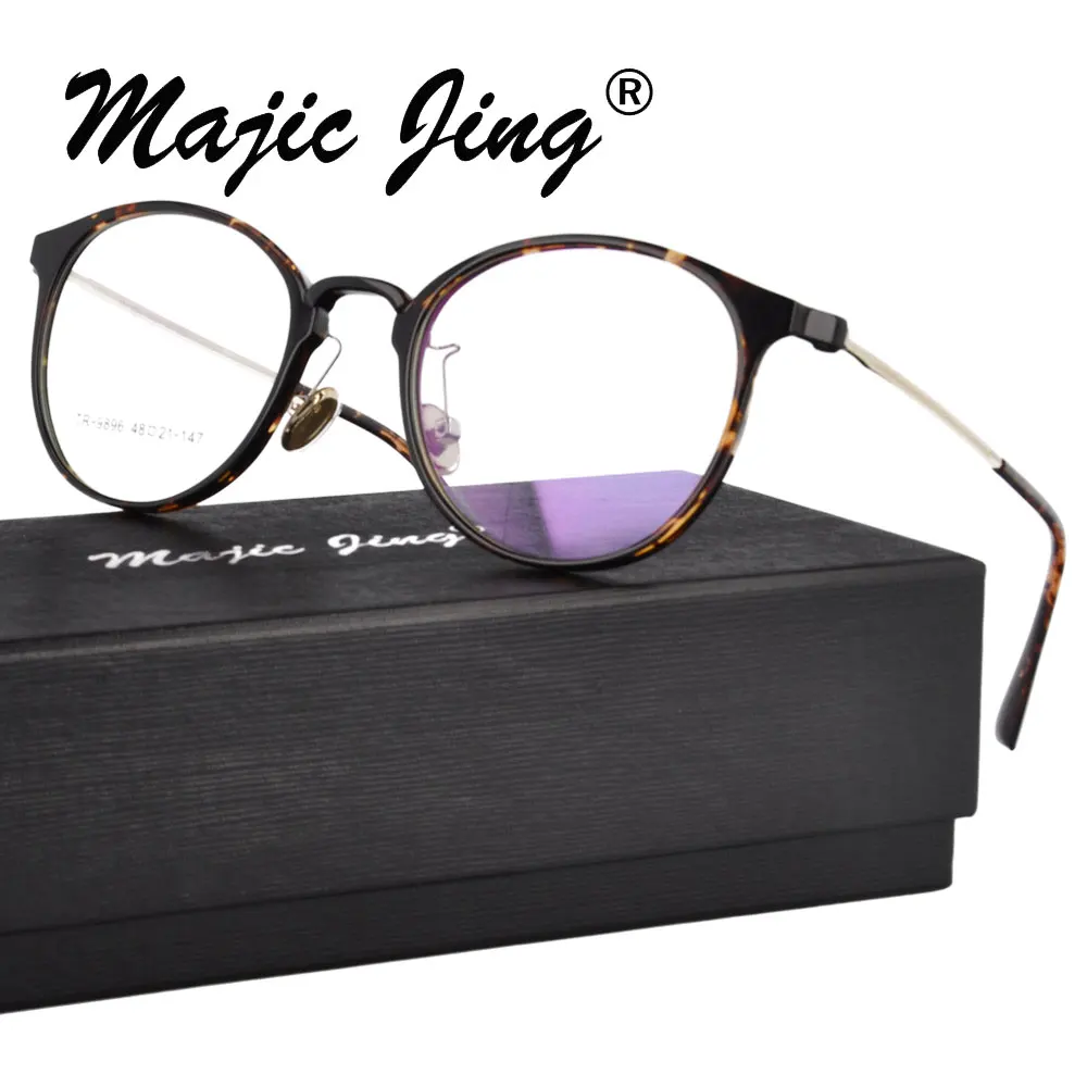 

Magic Jing metal glasses eyewear optical frames prescription spectacles TR9896