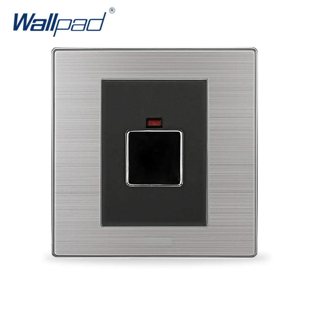 

Hot Sale Wallpad Luxury Touch Time Delay Wall Light Switch Stain Metal Panel Delay Time : 45 Sec