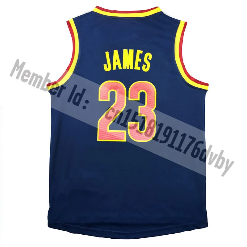 High quality #2 Kyrie Irving Basketball Jersey #23 LeBron James 100% Stitched Embroidery Logos Jerseys Free Shipping | Спорт и