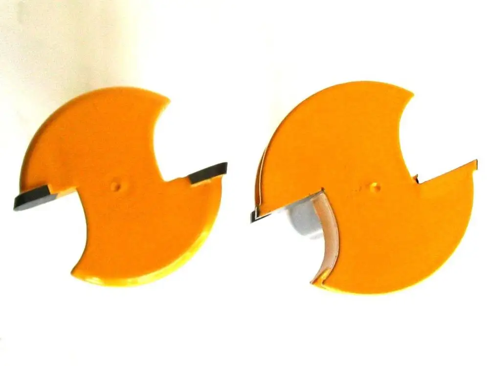 2 шт 1/2 &quotSH 1/4&quot Dia. Флейта Canoe и бусина фрезы для дерева резак деревообработки