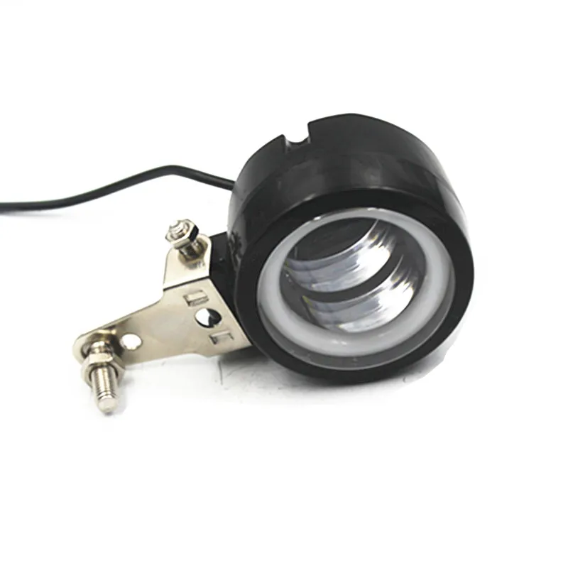 Universal 20W LED Work Lights Round Spot Driving Fog Lamp Headlight Offroad Motorcycle ATV Old School Bobber Street bike |