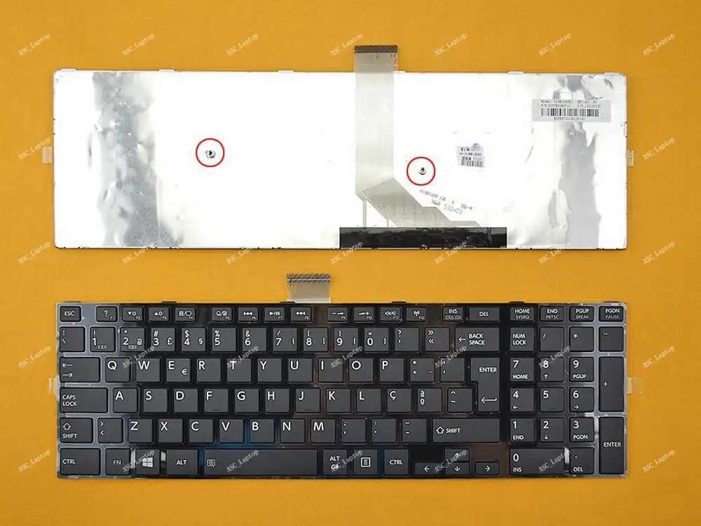Новый PO португальский Teclado клавиатура для TOSHIBA Satellite L75-B L75D-B L75t-B C70-A ноутбука