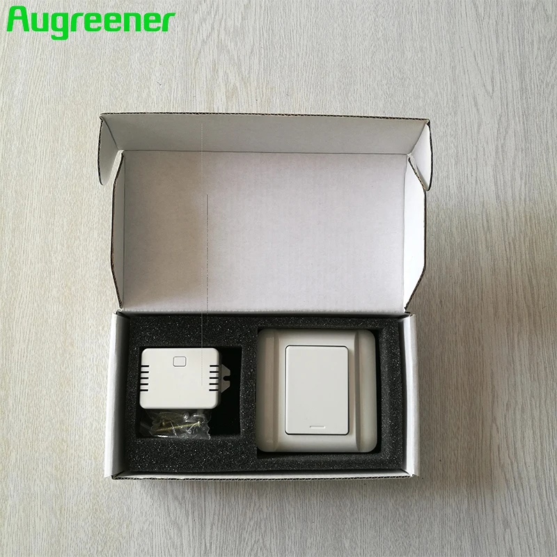 Augreener Лидер продаж Беспроводной настенный выключатель Дистанционное управление