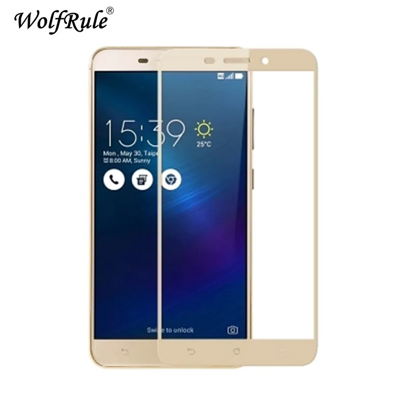 Full Glass Asus Zenfone 3 Laser ZC551KL screen protector Film 2.5D Anti-Brust Tempered For | Мобильные телефоны и