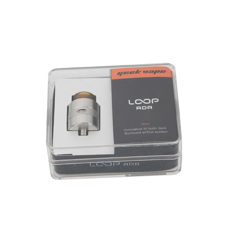 Оригинальный бак GeekVape Loop RDA 24 мм дизайн объемного потока воздуха для электронных