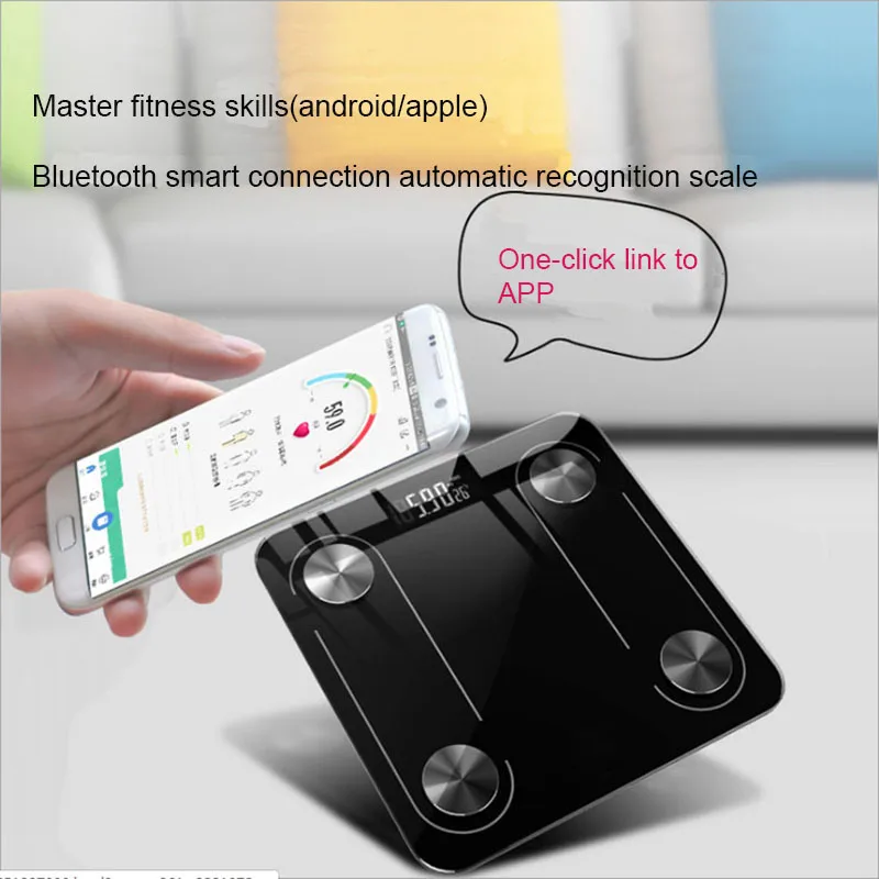 Горячее предложение цифровые весы для тела и жира mi ванной с Bluetooth пола