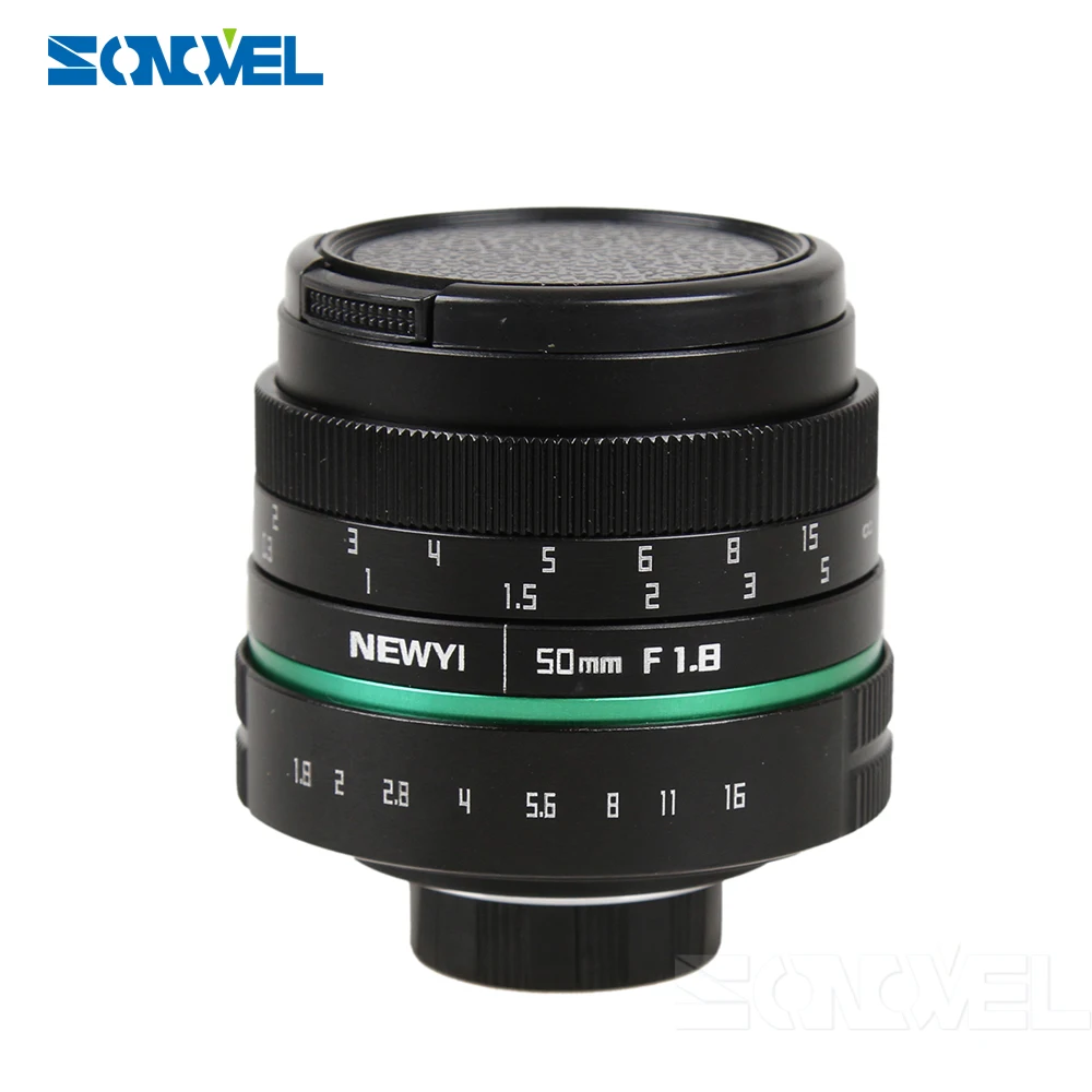 50 мм f1.8 с многослойным покрытием CC TV кинообъектив + C крепление для Nikon 1 AW1 S2 J4 V3 V2 J3