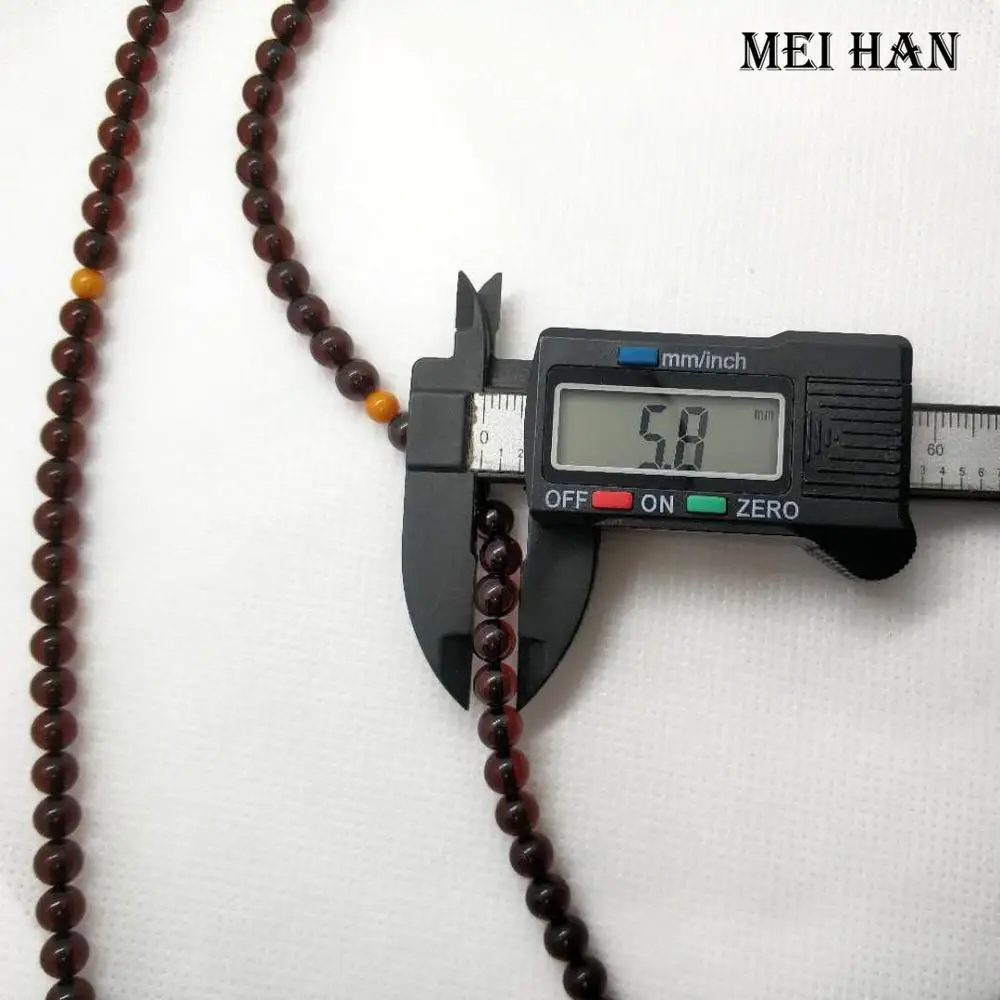 Meihan Бесплатная доставка 5 6 мм (108 бусин/Набор/12 г) натуральные круглые бусины из